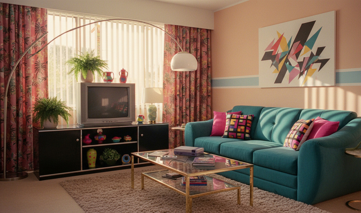 Retro 80s Home Makeover: Timeless Designs from Iconic TV Shows